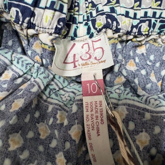 435 By Matilda Jane Girls Dress Size 10 Multicolor Sleeveless Boho Style - Picture 2 of 3